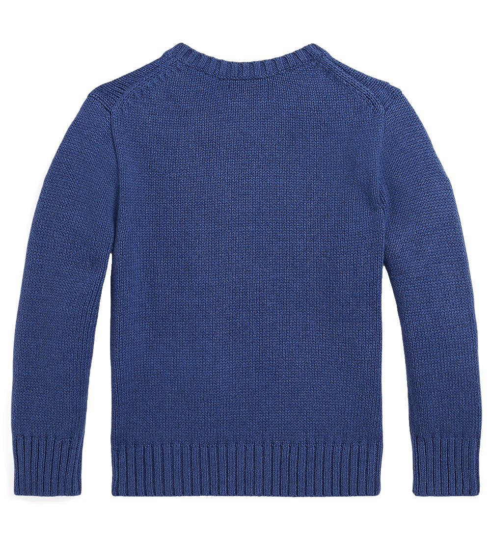 Polo Ralph Lauren Bluse - Strik - Beach Royal m. Bamse