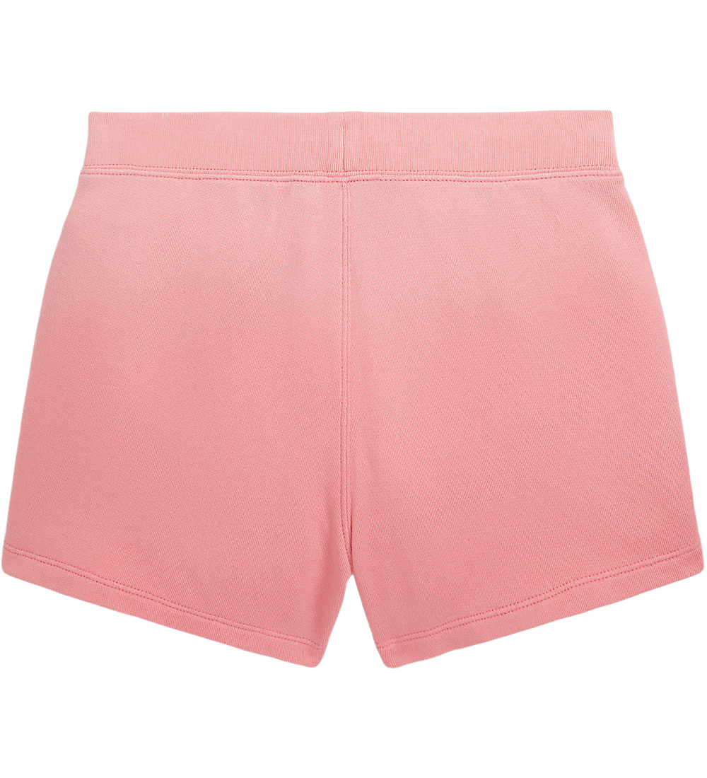 Polo Ralph Lauren Sweatshorts - Ribbon Pink m. Hvid
