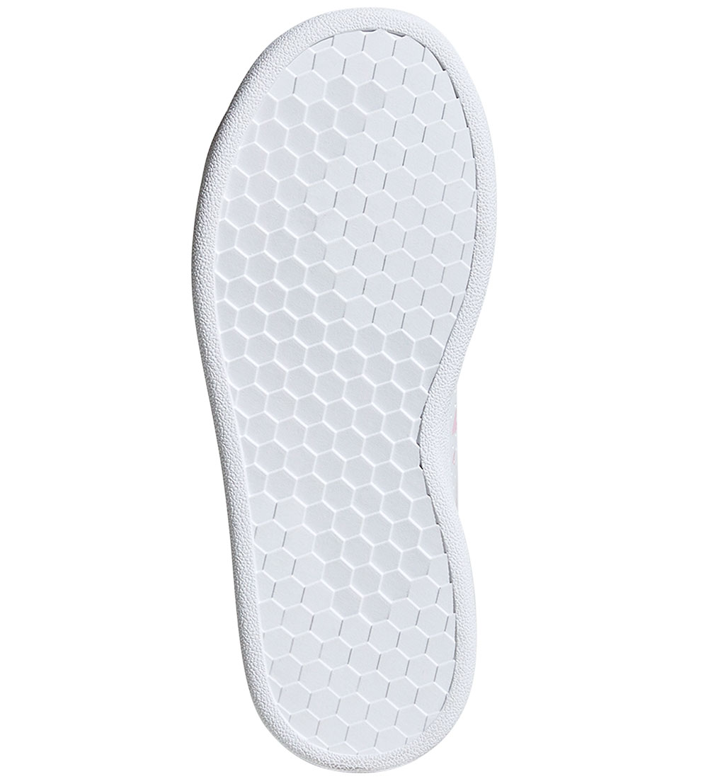 adidas Performance Sko - Advantage K - Hvid/Rosa