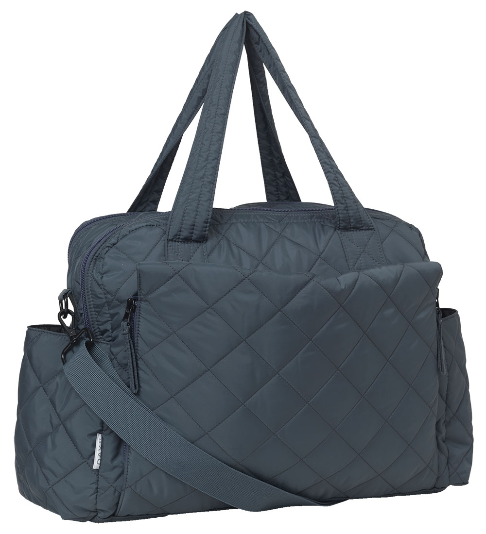 DAY ET Pusletaske - Mini RE-Q Diaper Bag - Quilted - Dark Slate