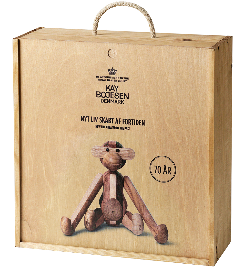 Kay Bojsen Træfigur - Abe - Mellem - Reworked