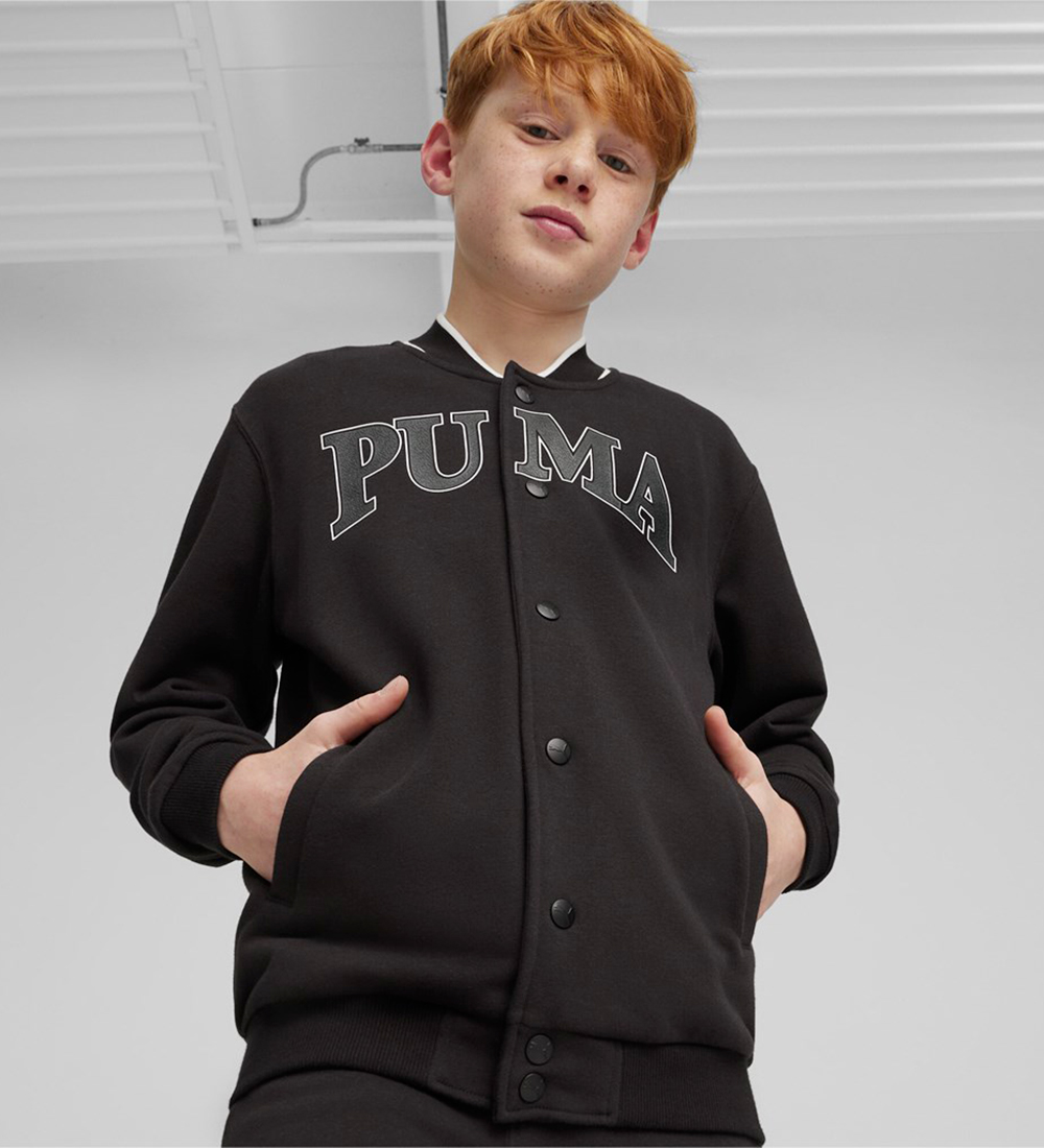 Puma Bomberjakke - Squad Bomber - Sort