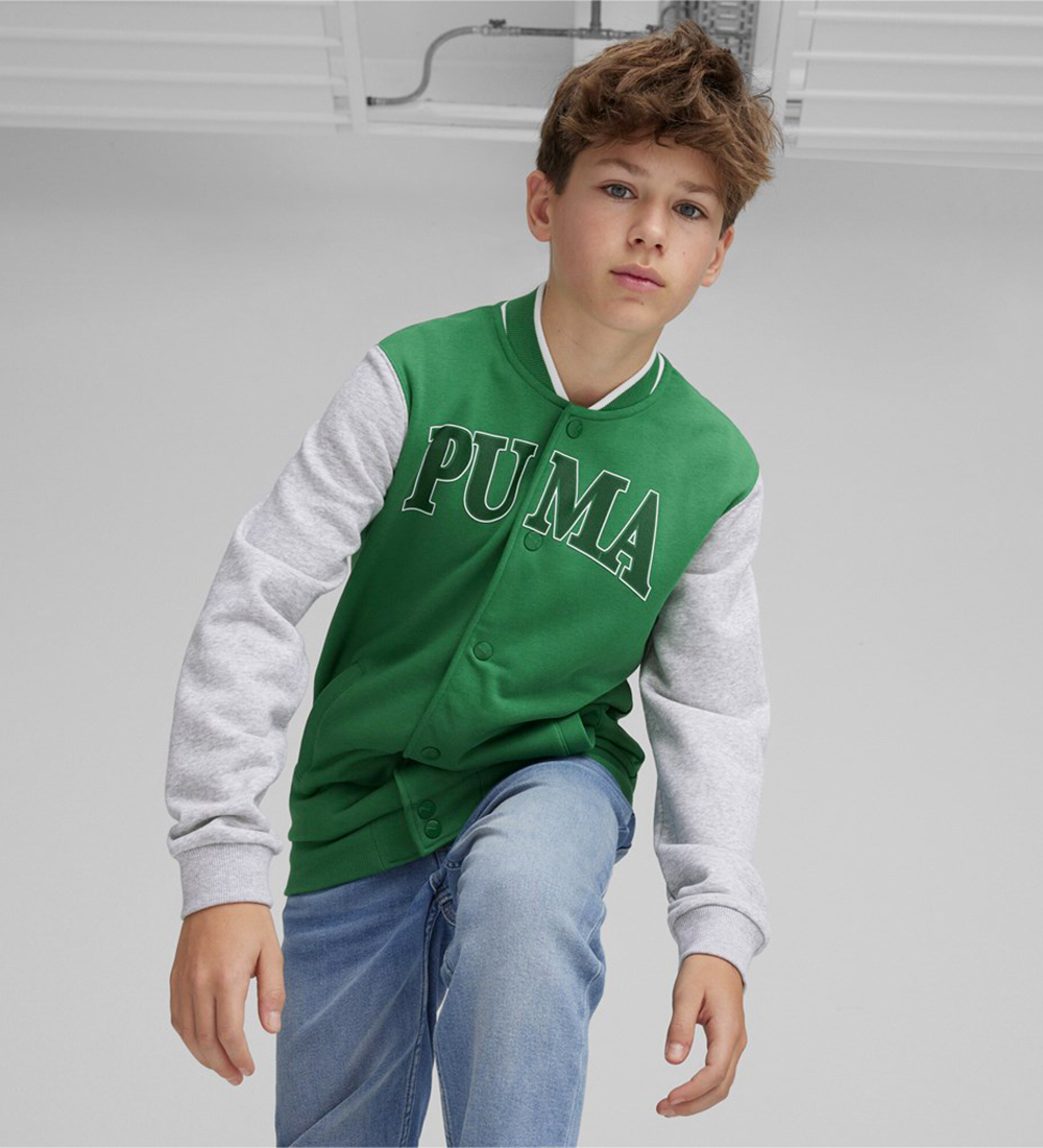 Puma Bomberjakke - Squad Bomber - Grøn