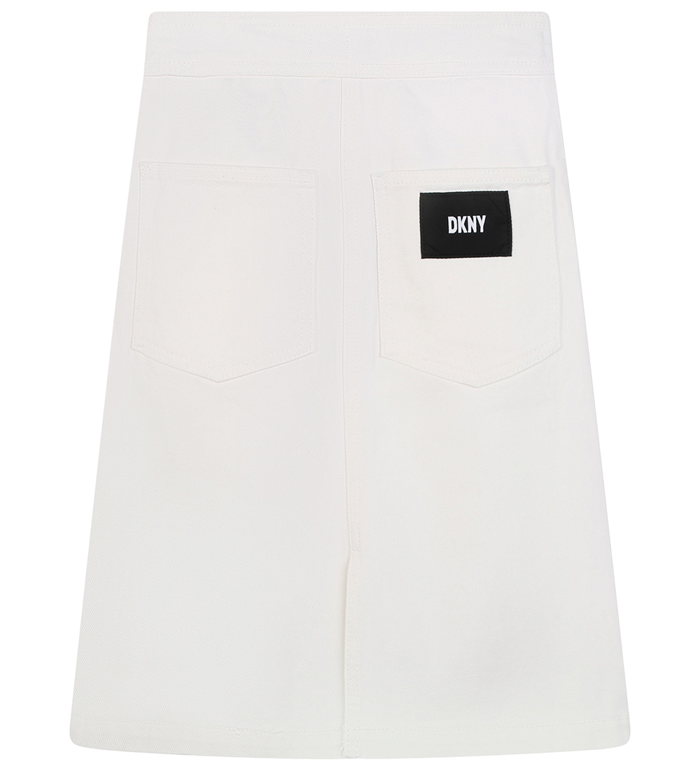 DKNY Nederdel - Denim - Hvid