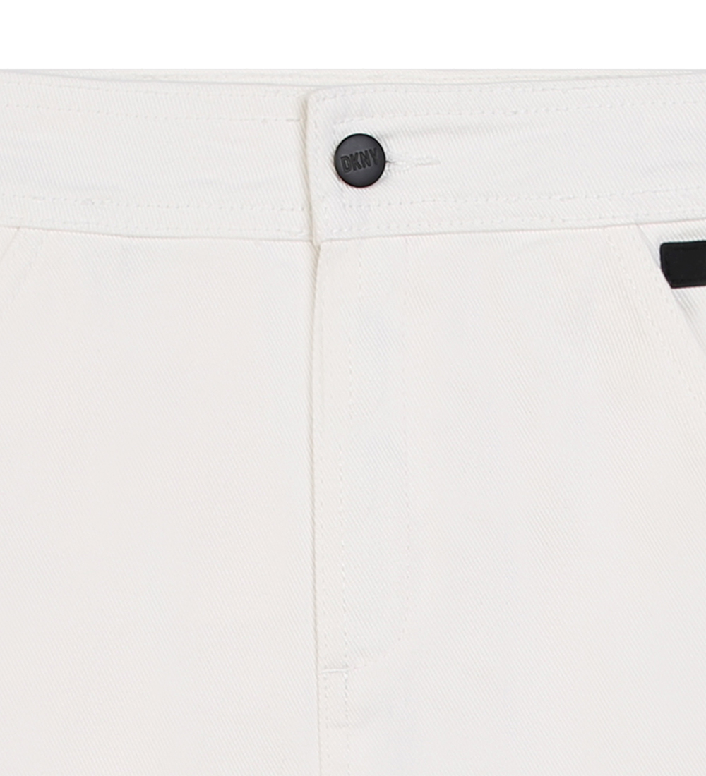 DKNY Nederdel - Denim - Hvid