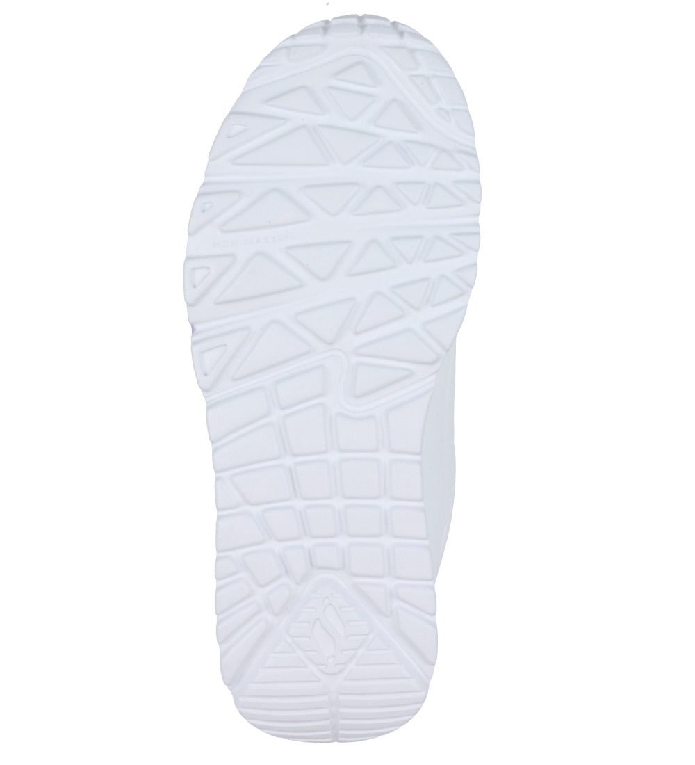 Skechers x JGoldcrown Sko - Uno Lite - Spread The Love - Hvid/La