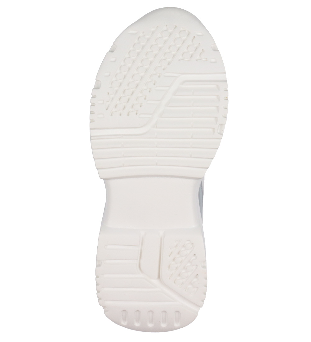 Calvin Klein Sko - Low Cut Lace Up - Hvid/Aquamarine