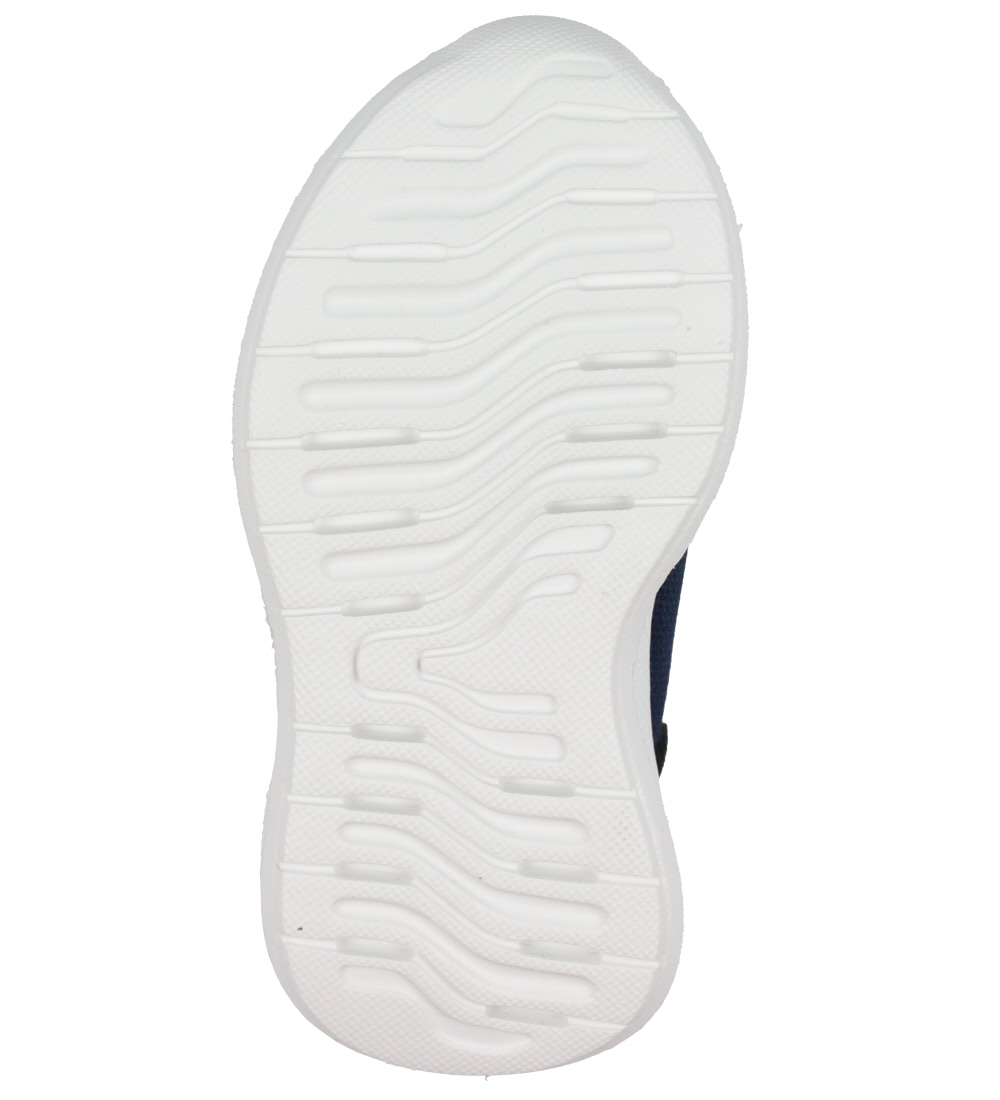 Tommy Hilfiger Sko - Low Cut Lace Up/Velcro - Blå/Hvid