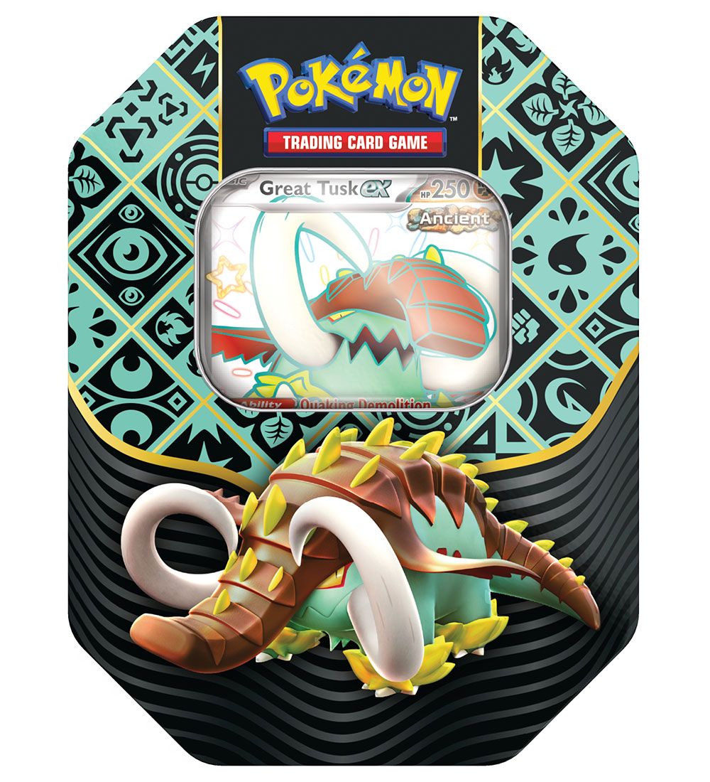 Pokémon Samlekort - Scarlet & Violet - Paldean Fates Tin - Shiny