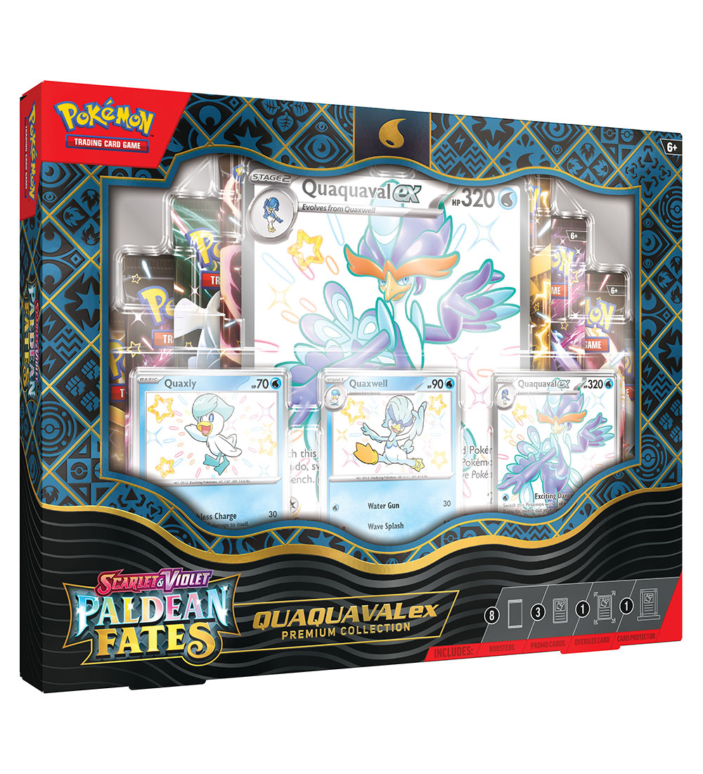 Pokémon Samlekort - Scarlet & Violet - Paldean Fates - Quaquaval
