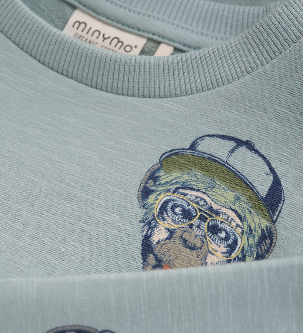 Minymo Sweatshirt - AOP - Abyss