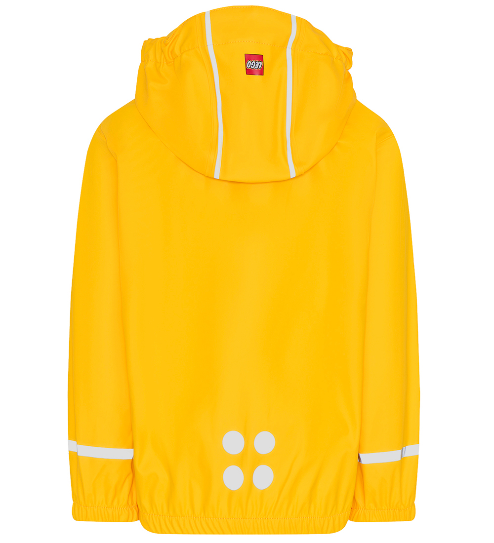 LEGO® Wear Regnjakke - PU - Jonathan 101 - Gul