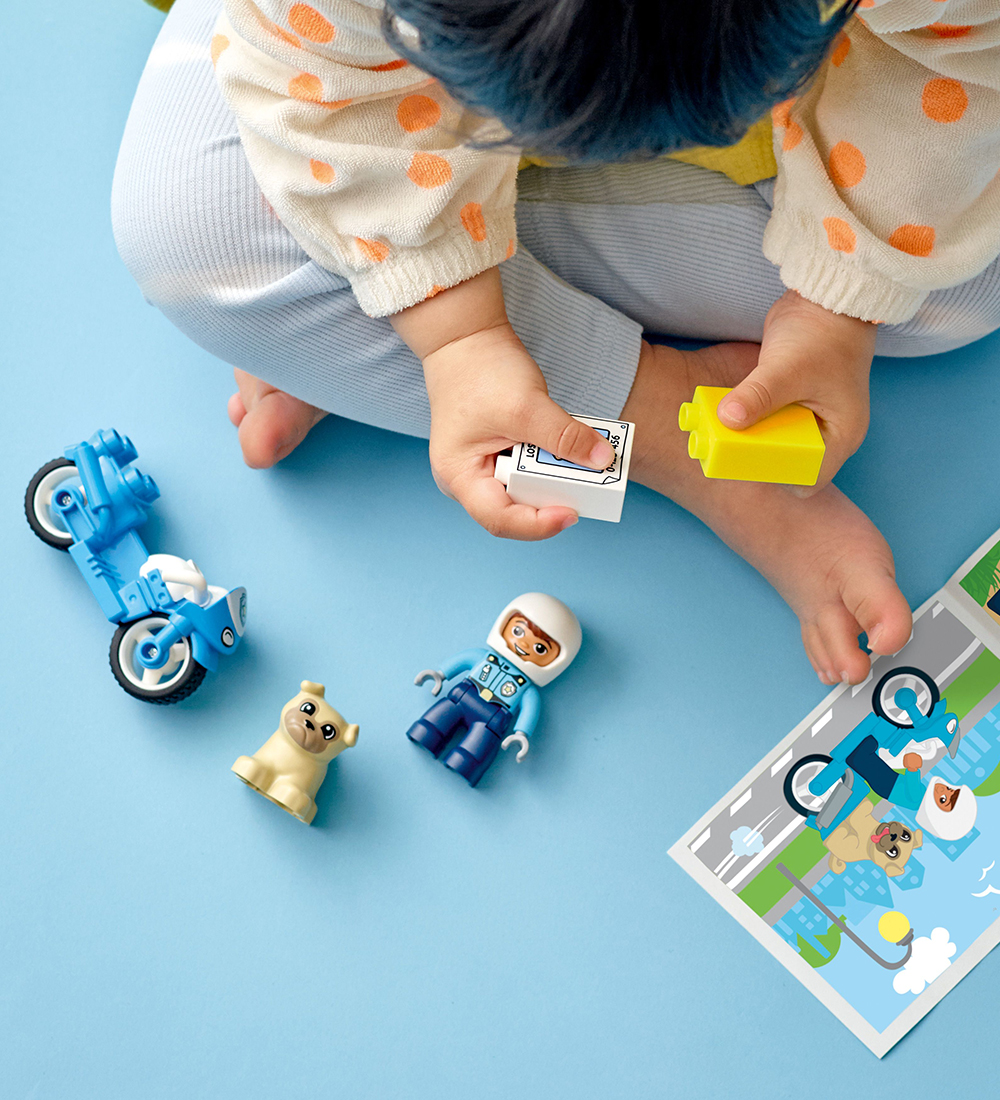 LEGO® DUPLO® - Politimotorcykel 10967 - 5 Dele