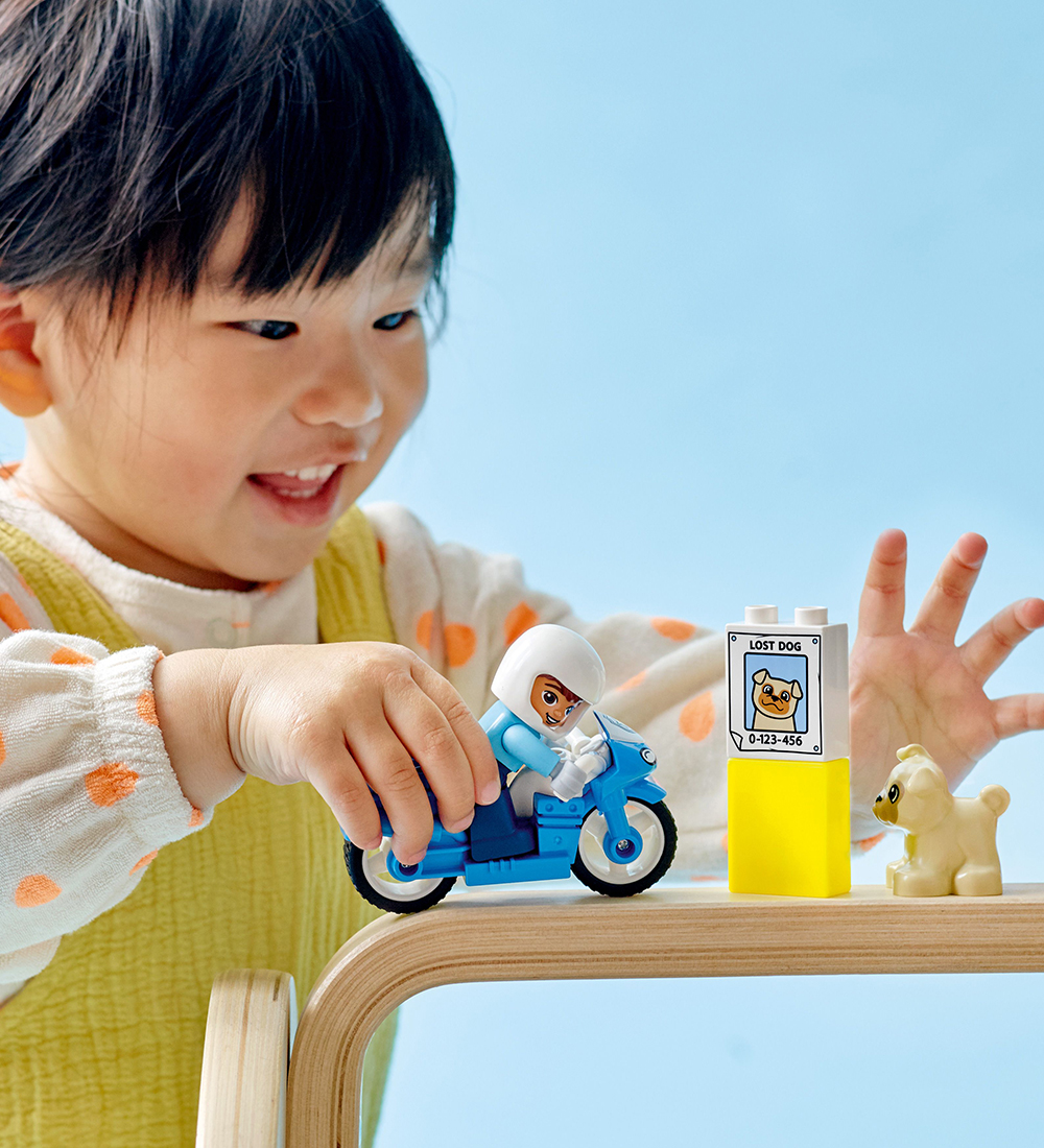 LEGO® DUPLO® - Politimotorcykel 10967 - 5 Dele