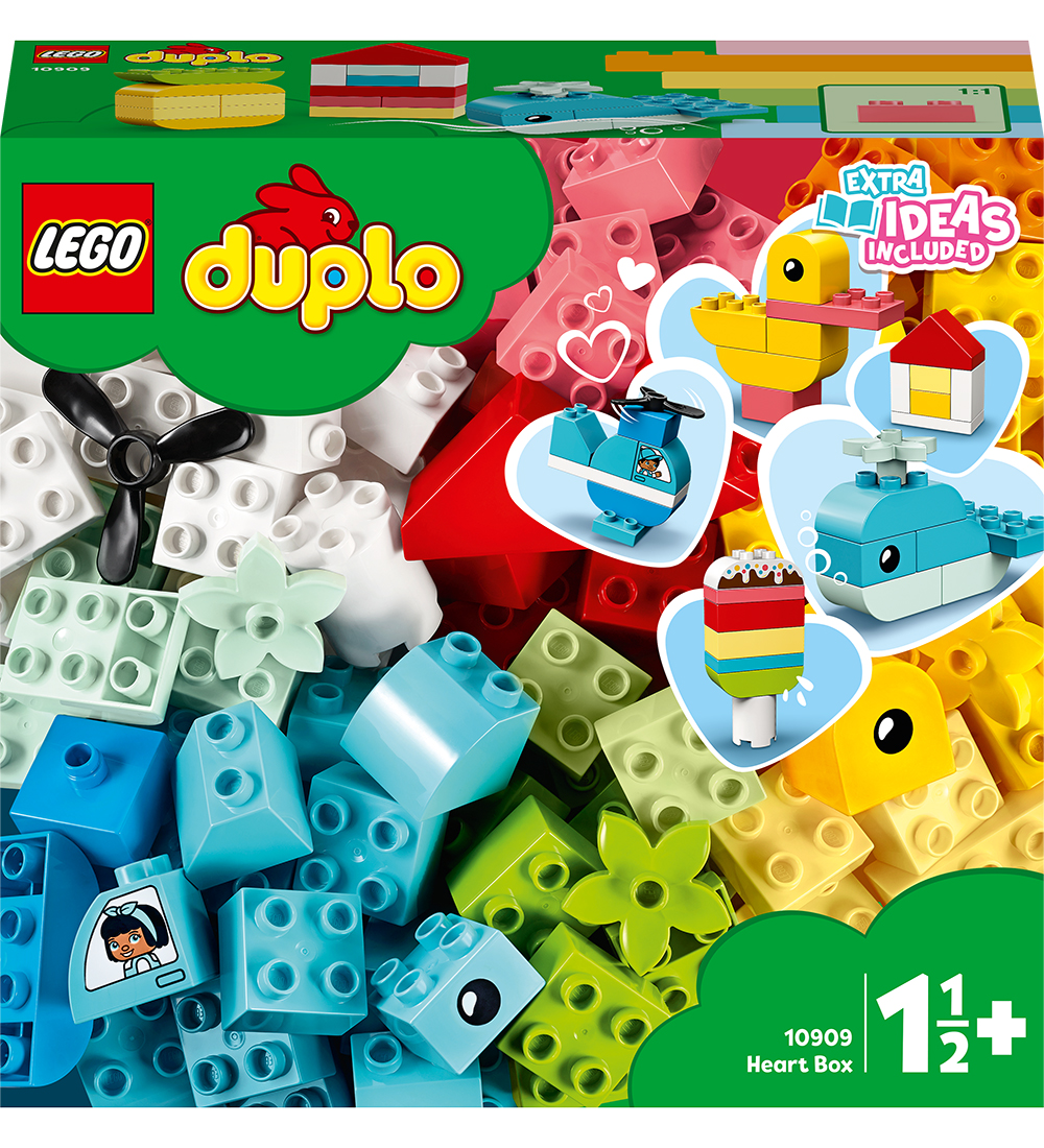 LEGO® DUPLO® - Hjerteæske 10909 - 80 Dele