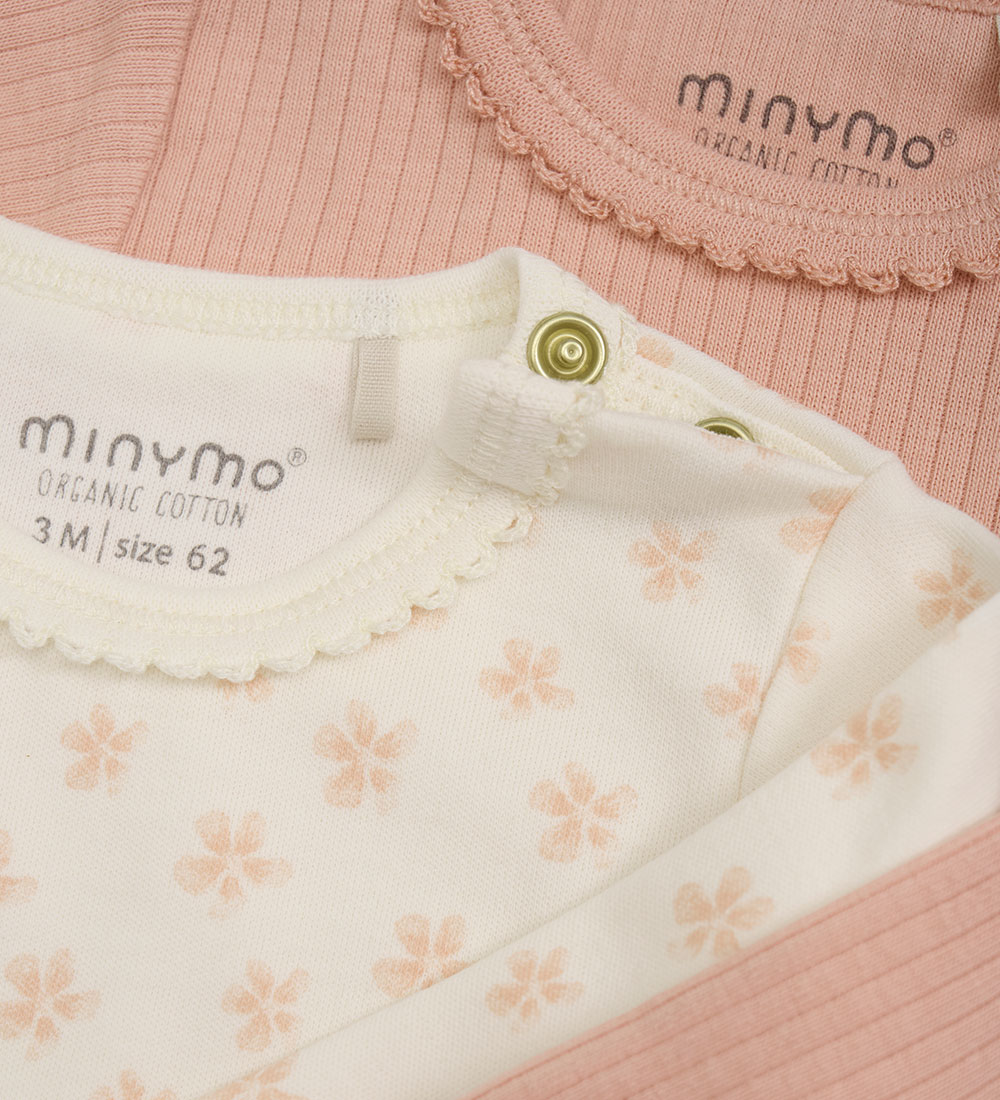 Minymo Body l/æ - 2-pak - Peach Beige