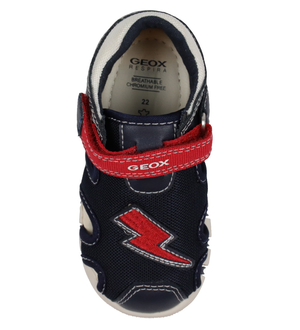 Geox Sandaler - Iupidoo - Navy/Rød