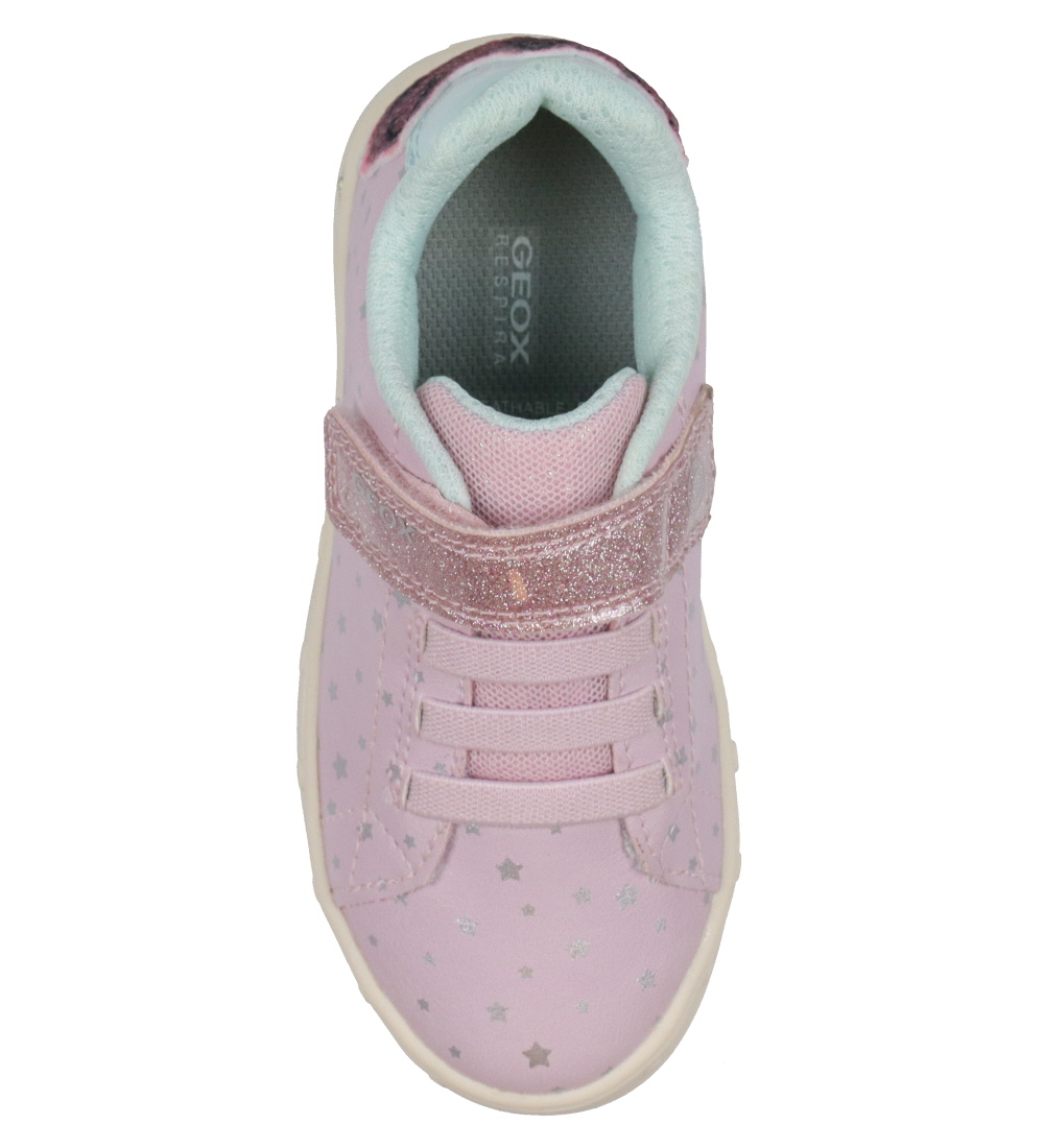 Geox Sko m. Lys - Skylin - Pink/Aqua
