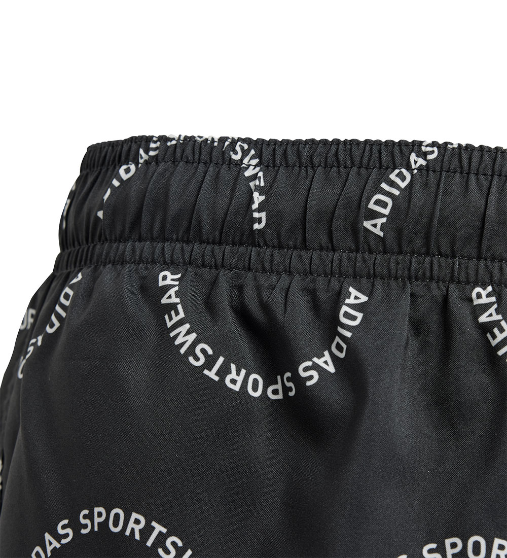 adidas performance Badeshorts - Wve Clx Sl - Sort/Hvid