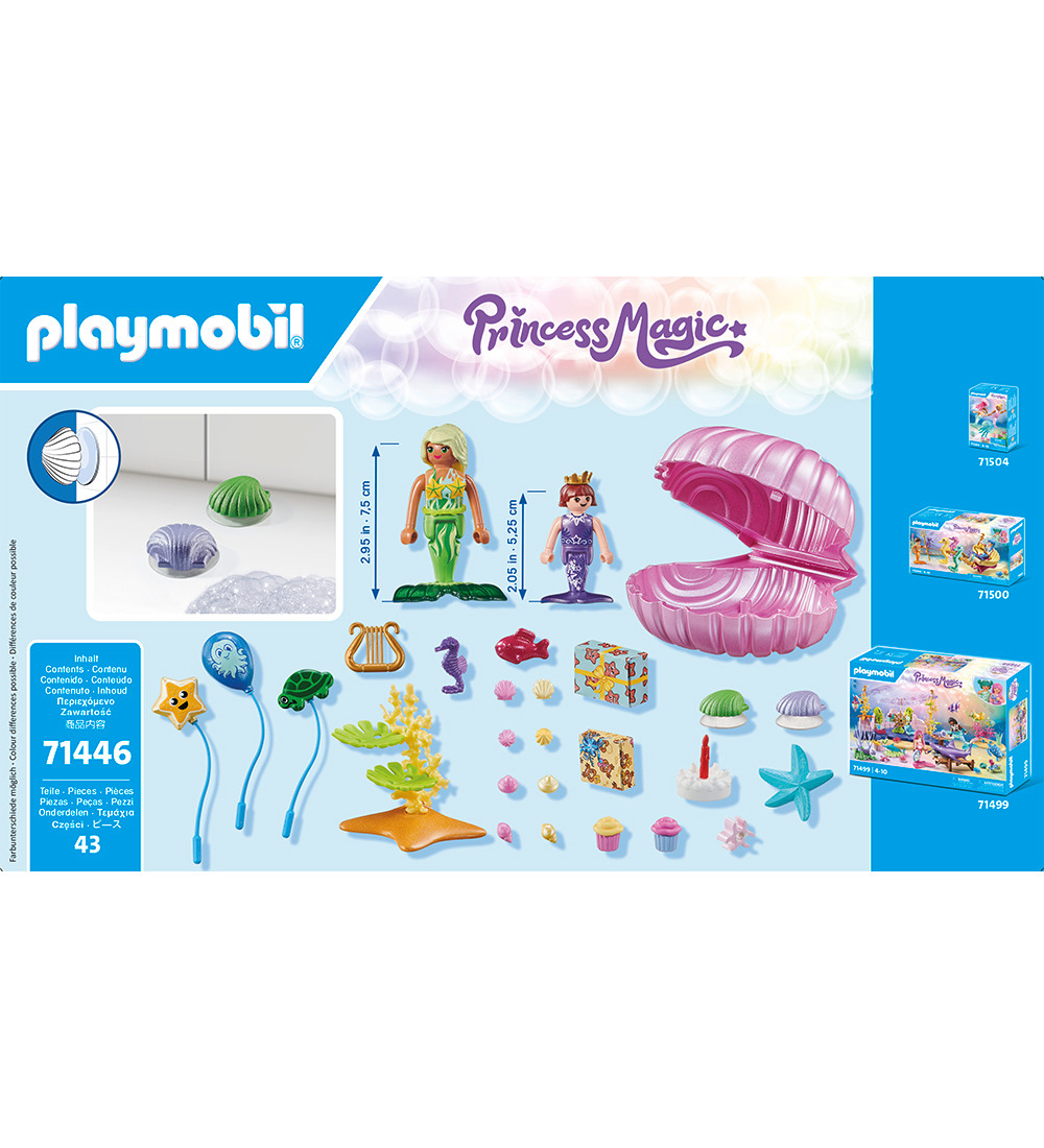 Playmobil Princess Magic - Havfruens Fdselsdagsfest - 71446 - 4