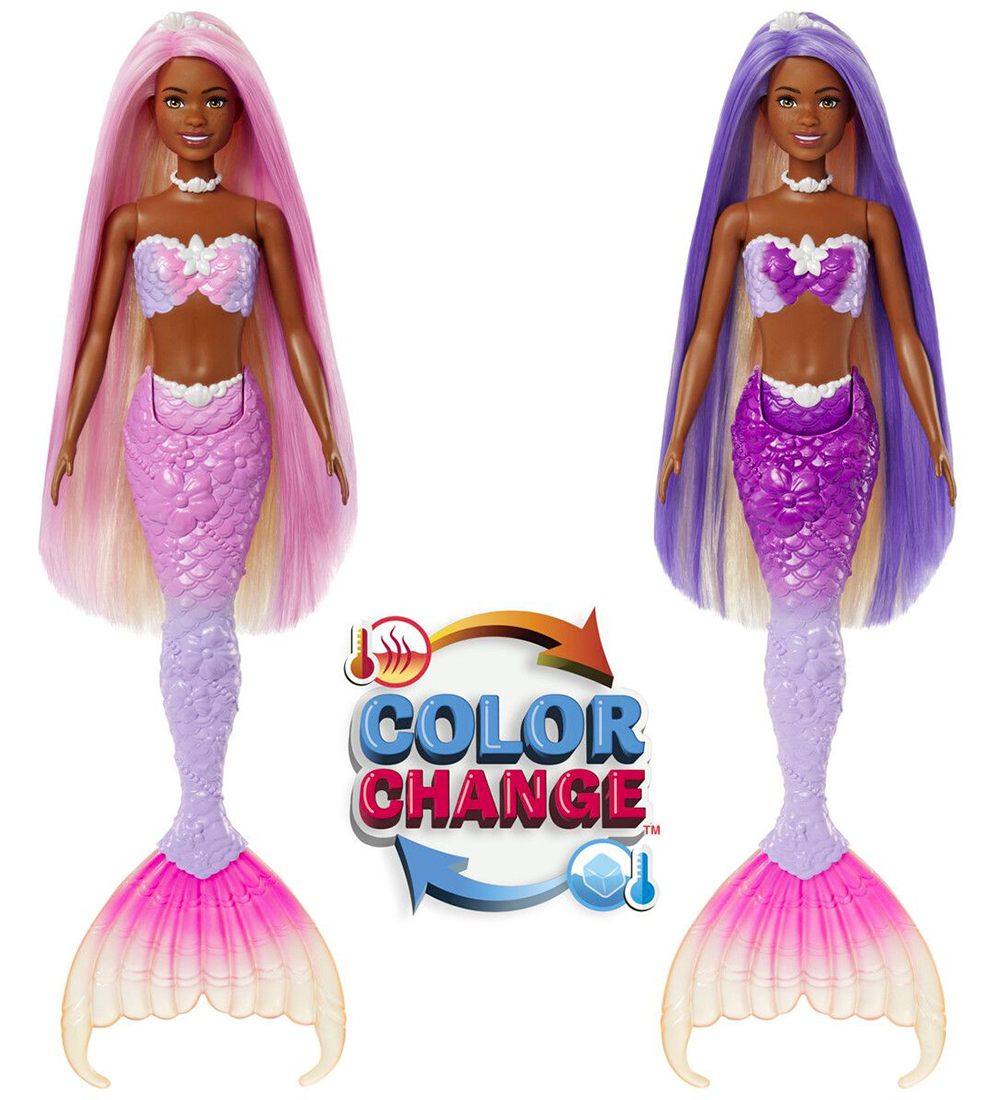 Barbie Dukke - 30 cm - Touch of Magic - Brooklyn Havfrue