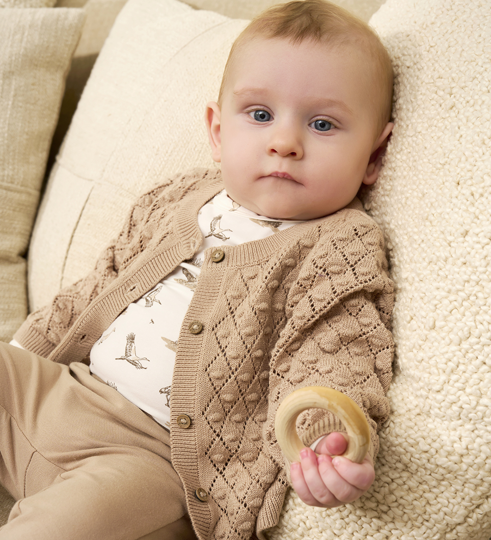 Fixoni Cardigan - Strik - Doeskin