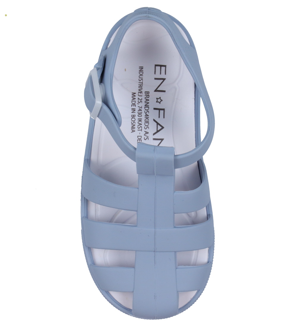 En Fant Badesandaler - Solid - Dusty Blue