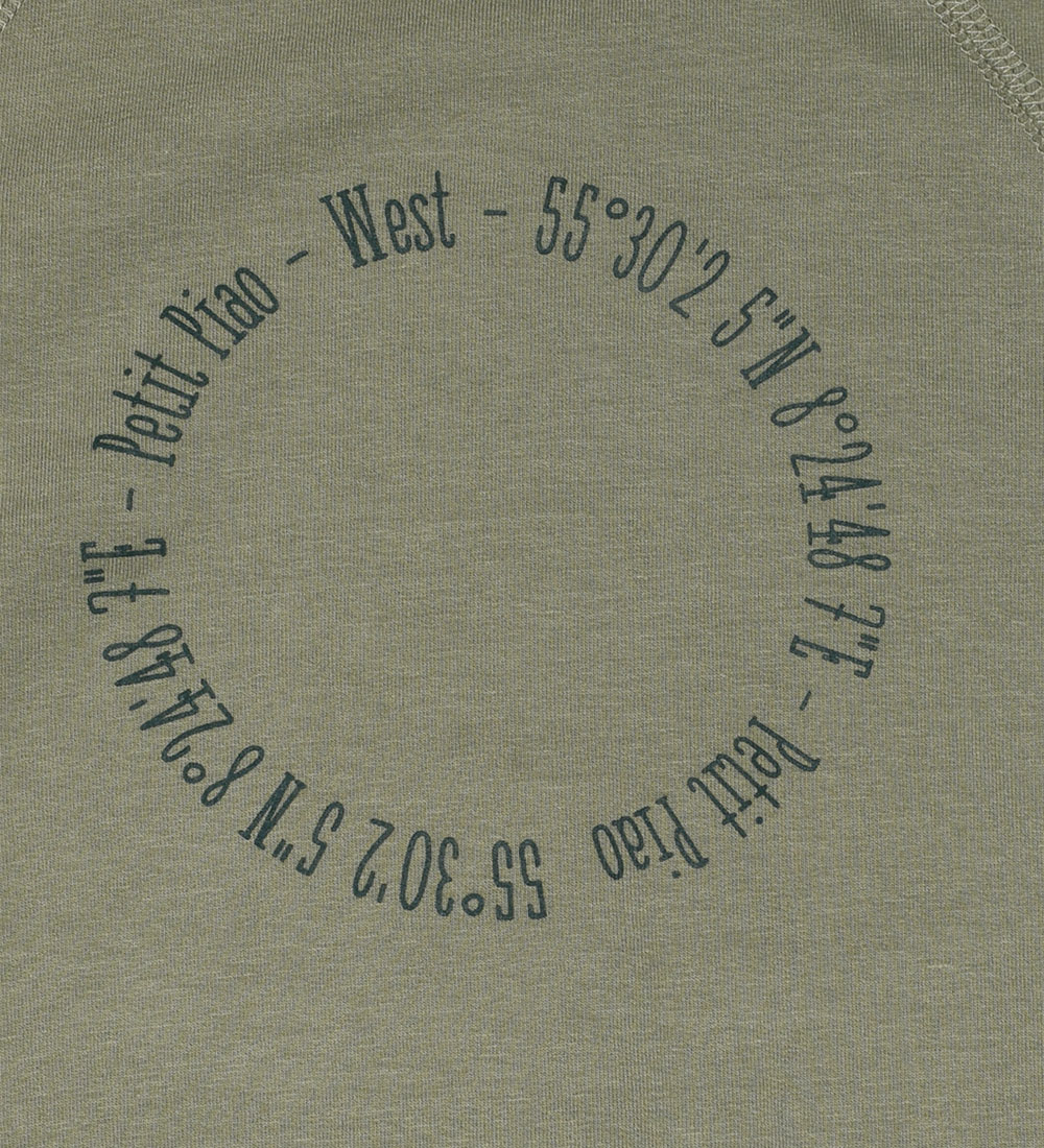 Petit Piao Sweatshirt - Haw - Green Shadow