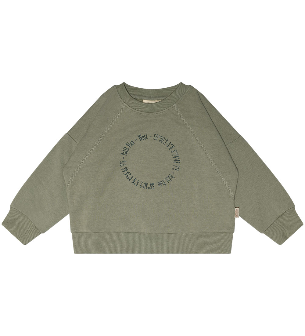 Petit Piao Sweatshirt - Haw - Green Shadow