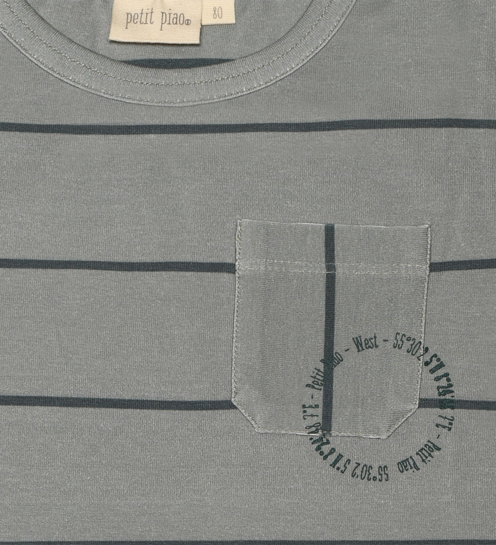 Petit Piao T-shirt - Green Shadow