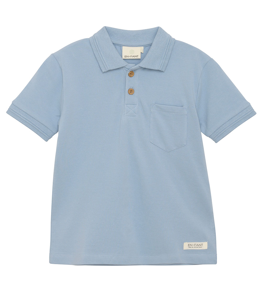 En Fant Polo - Dusty Blue