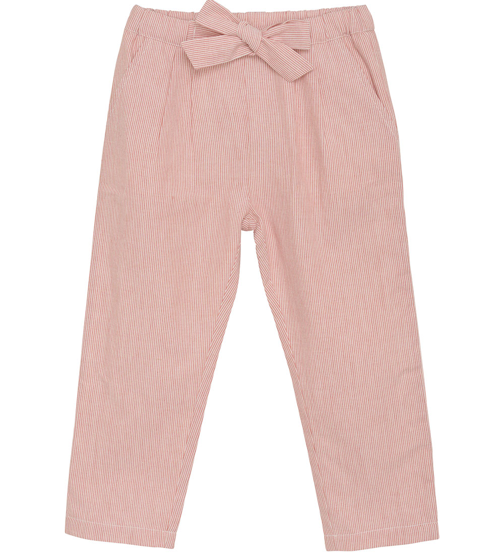 En Fant Bukser - Stribet - Old Rose