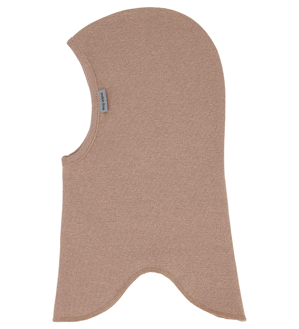 Mikk-Line Elefanthue - 1-lags - Warm Taupe m. Glimmer