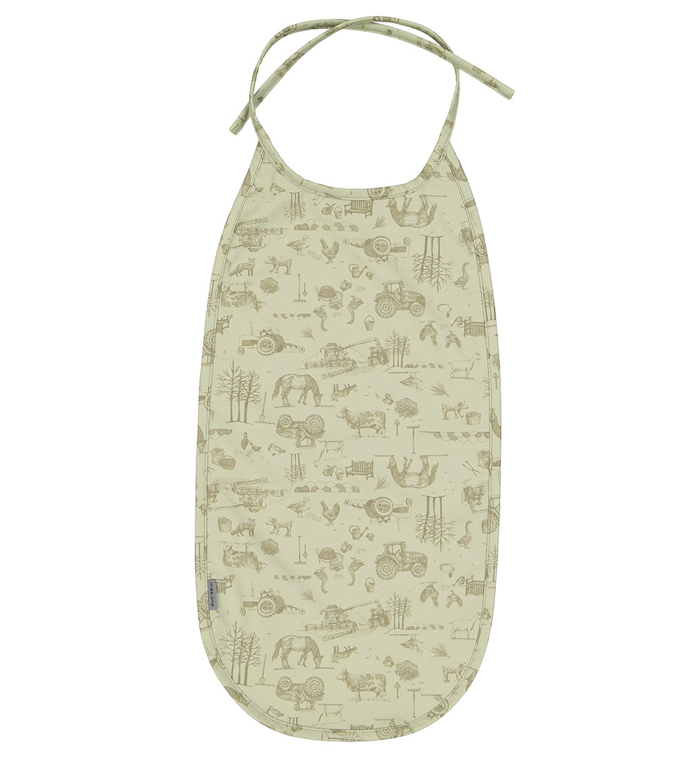 Mikk-Line Hagesmæk - Lang - PU - Dried Herb m. Bondegård