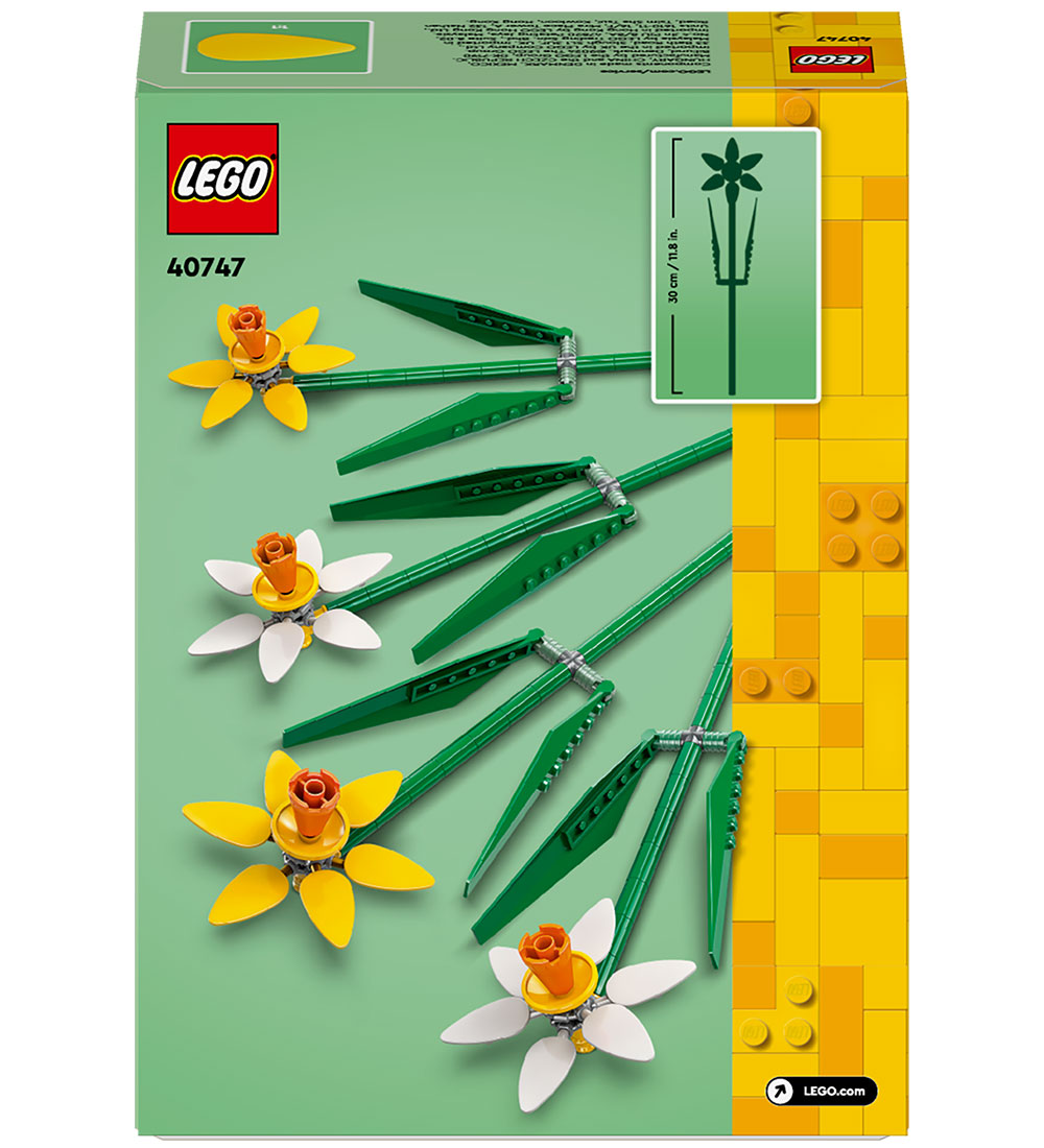 LEGO­® Blomster - Påskeliljer 40747 - 216 Dele