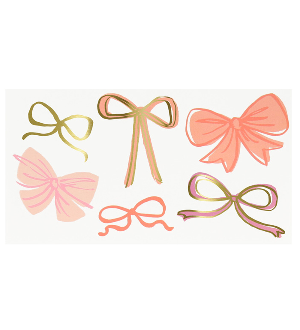 Meri Meri Tatoveringer - Bows