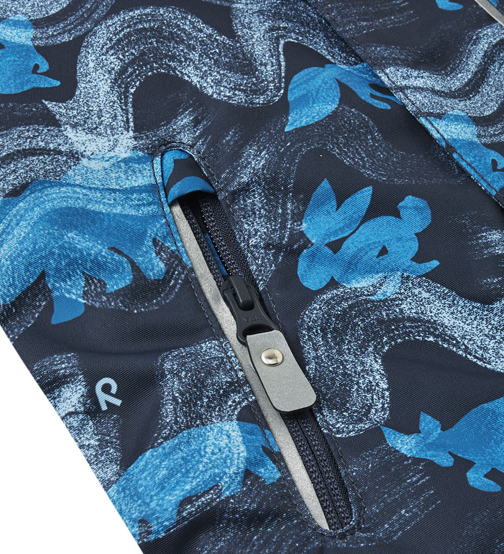 Reima Flyverdragt - Puhuri - Navy m. Print
