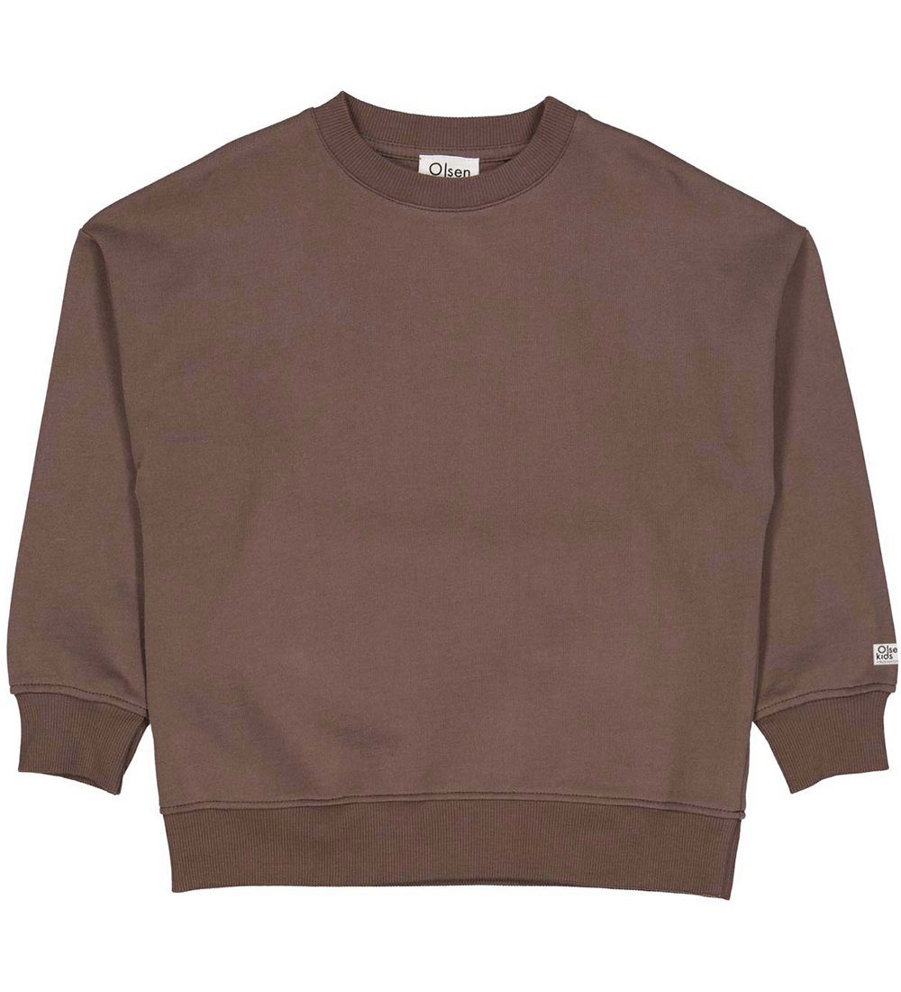 Olsen kids x By Green Sweatshirt - Ceder Brown