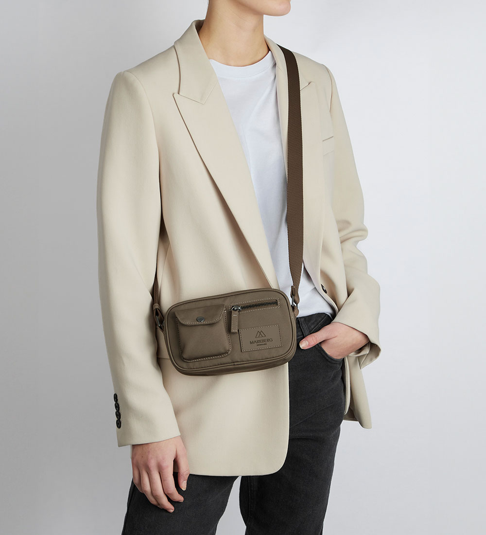 Markberg Skuldertaske - DarlaMBG Small - Walnut