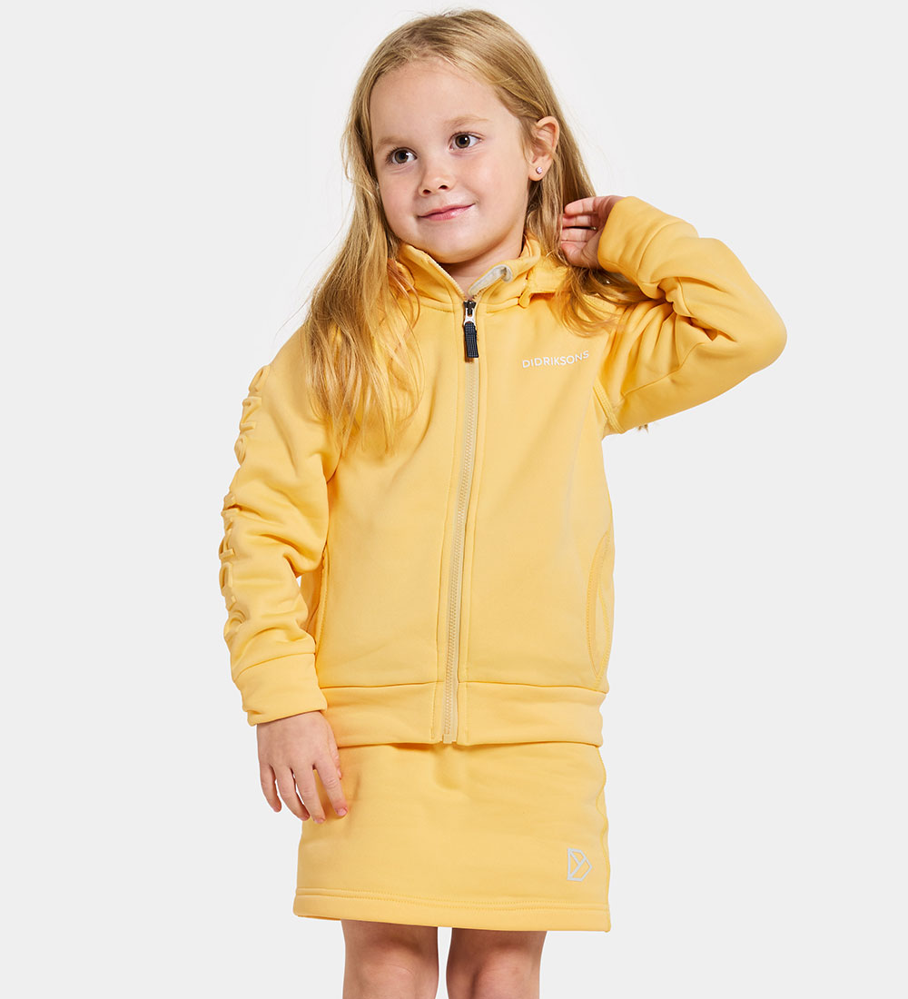 Didriksons Softshelljakke m. Fleece - Corin - Creamy Yellow