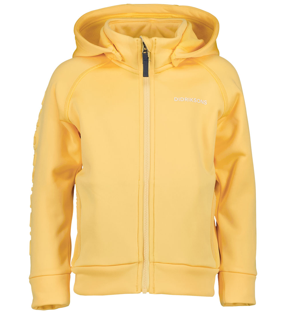 Didriksons Softshelljakke m. Fleece - Corin - Creamy Yellow