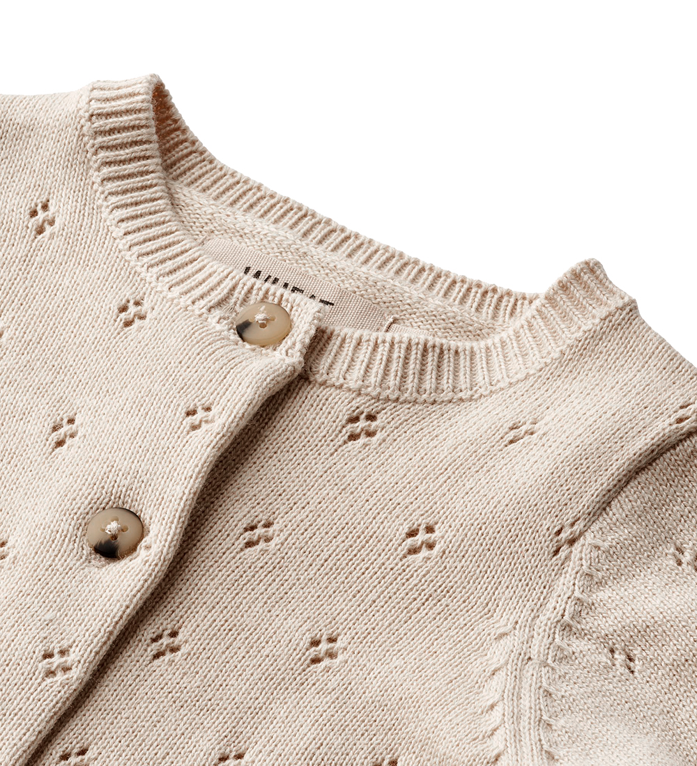 Wheat Cardigan - Strik - Maia - Sandshell