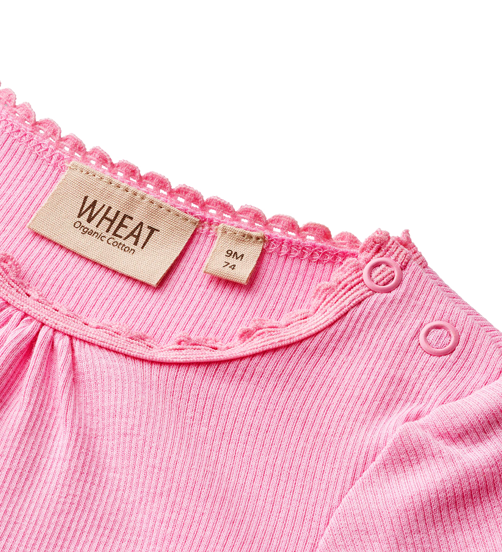 Wheat Body l/æ - Rib - Lotta - Pink