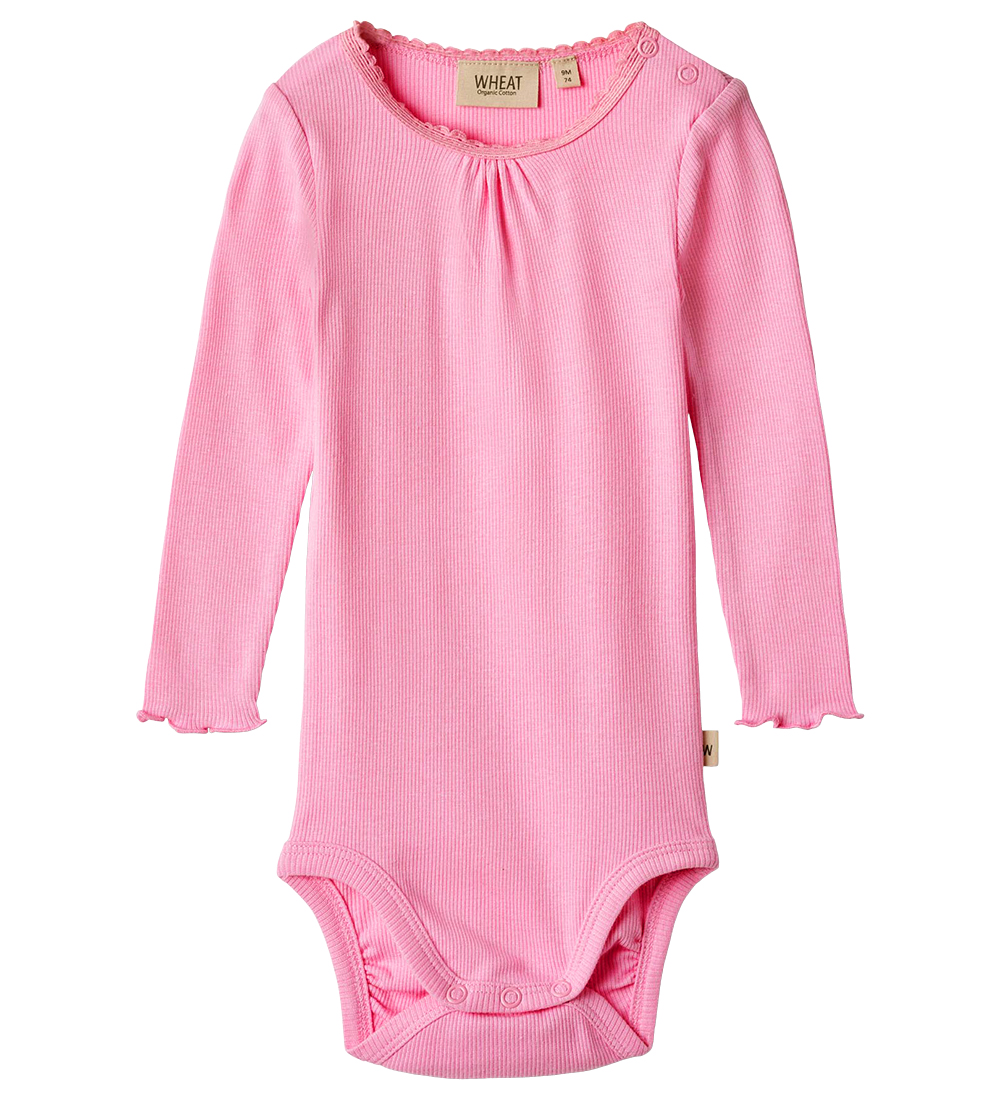 Wheat Body l/æ - Rib - Lotta - Pink