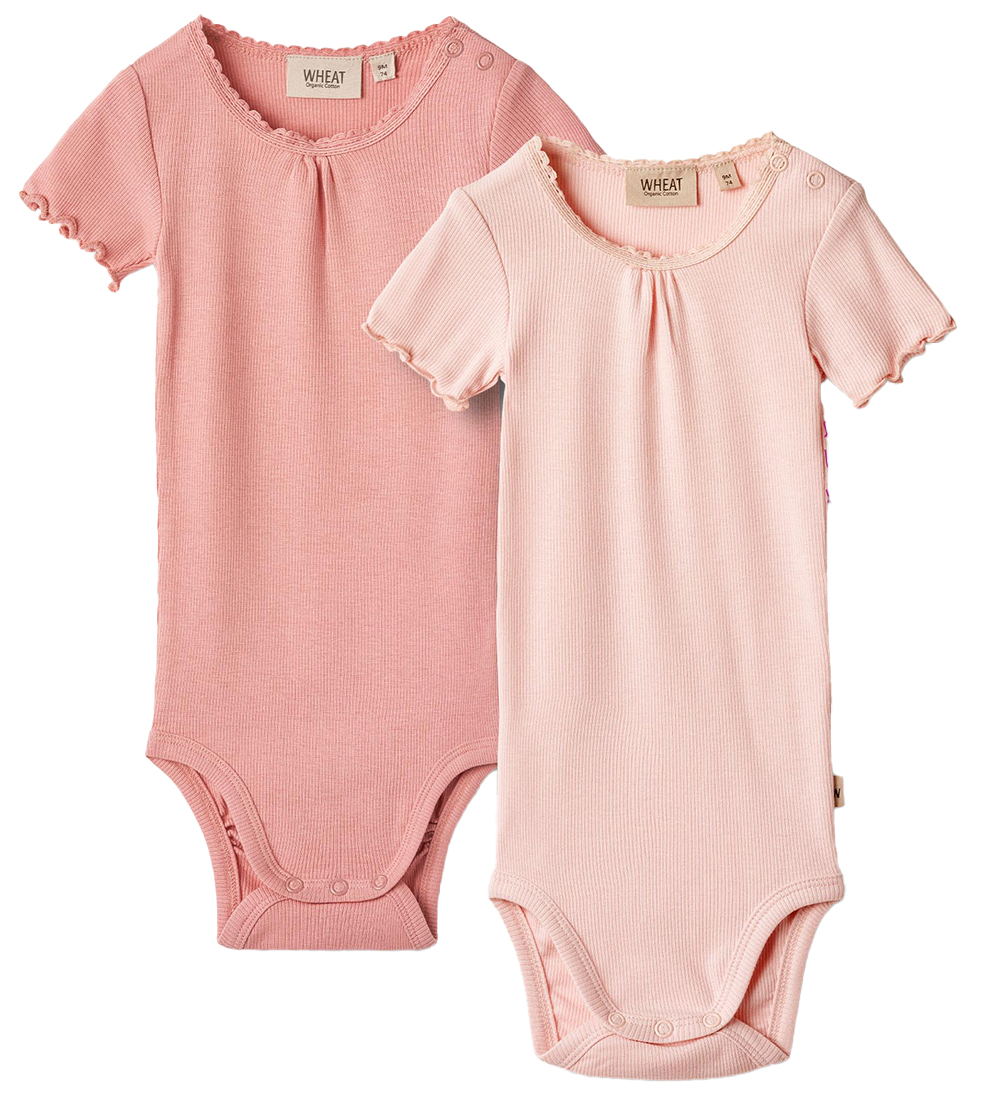 Wheat Body k/æ - Rib - 2-pak - Edna - Rosette Ballet