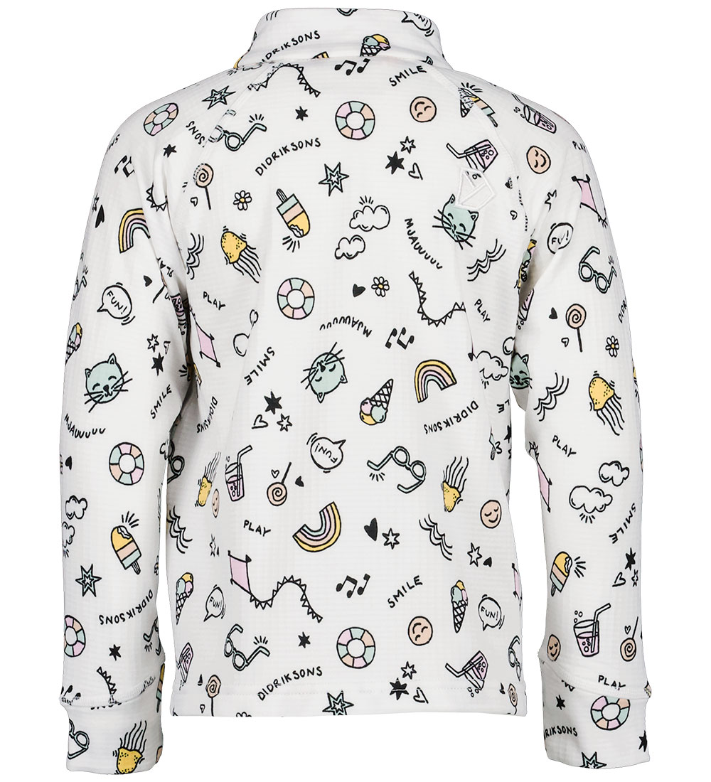 Didriksons Cardigan - Jadis - Doodle Multi