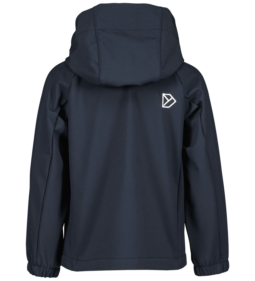Didriksons Softshelljakke m. Fleece - Troel - Navy