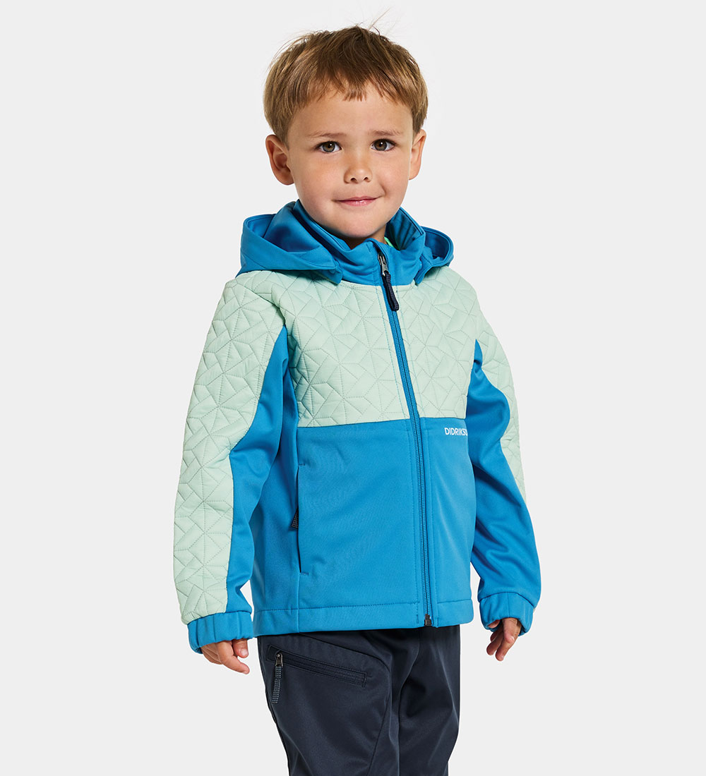 Didriksons Softshelljakke - Briska - Blue Lagoon