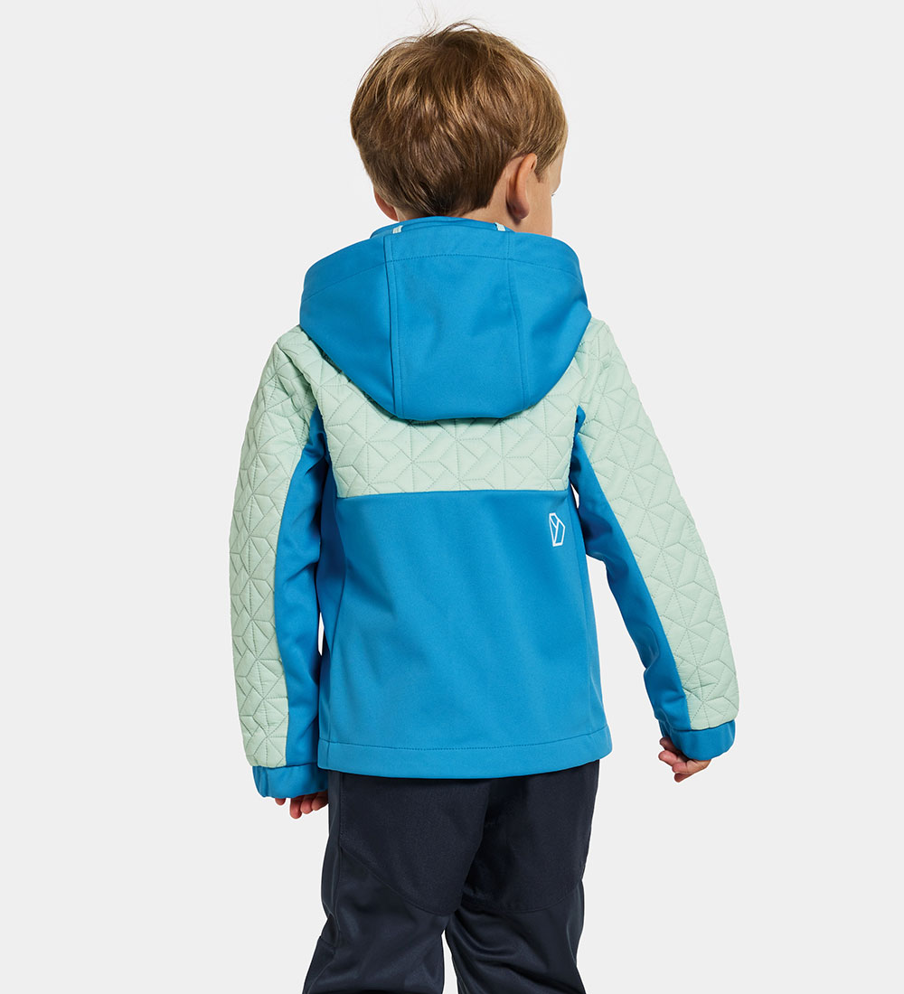 Didriksons Softshelljakke - Briska - Blue Lagoon