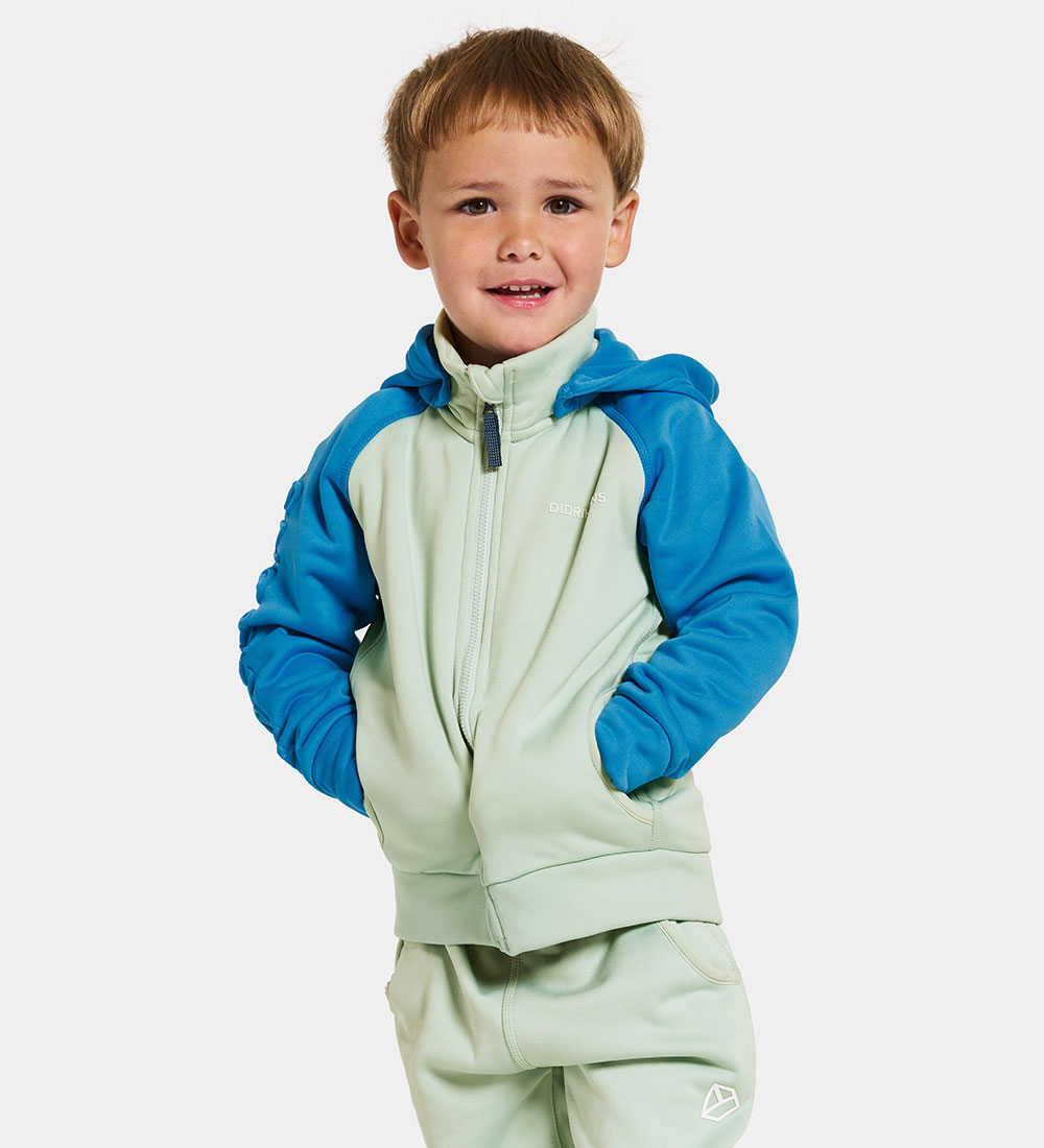 Didriksons Softshelljakke m. Fleece - Corin - Blue Lagoon